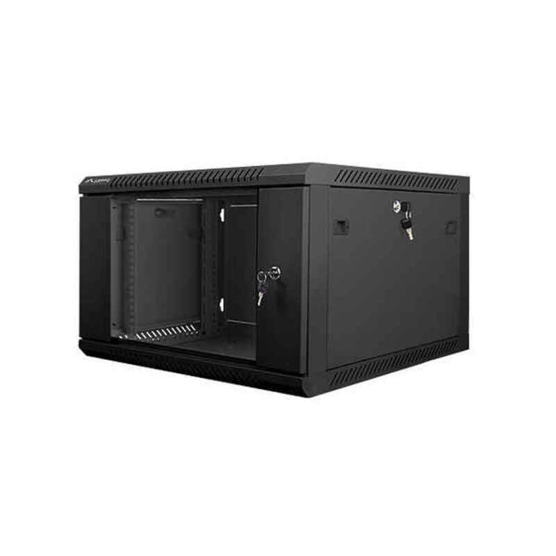 Lanberg Επιτοίχια Καμπίνα Rack 6U 60x60x37.9cm Μαύρο WF01-6606-10B - Image 2