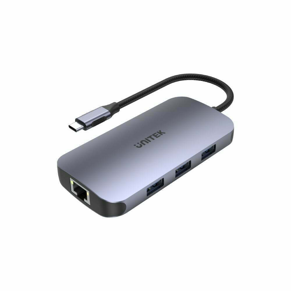 Unitek N9+ USB-C Docking Station με HDMI 4K PD Ethernet