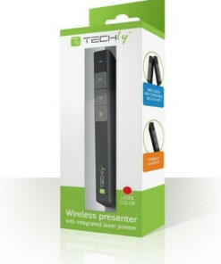 Alternative view of Techly Presenter με Κόκκινο Laser και Πλήκτρα Slideshow