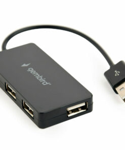 Alternative view of Gembird USB 2.0 Hub 4 Θυρών με σύνδεση USB-A