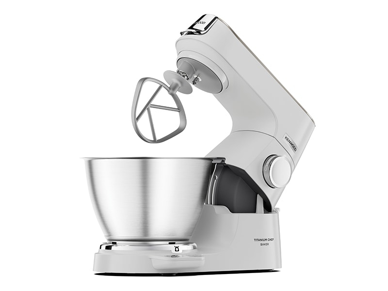Kenwood Titanium Chef Baker XL KVL65.001WH Κουζινομηχανή 1200W με Ανοξείδωτο Κάδο 7lt - Image 5