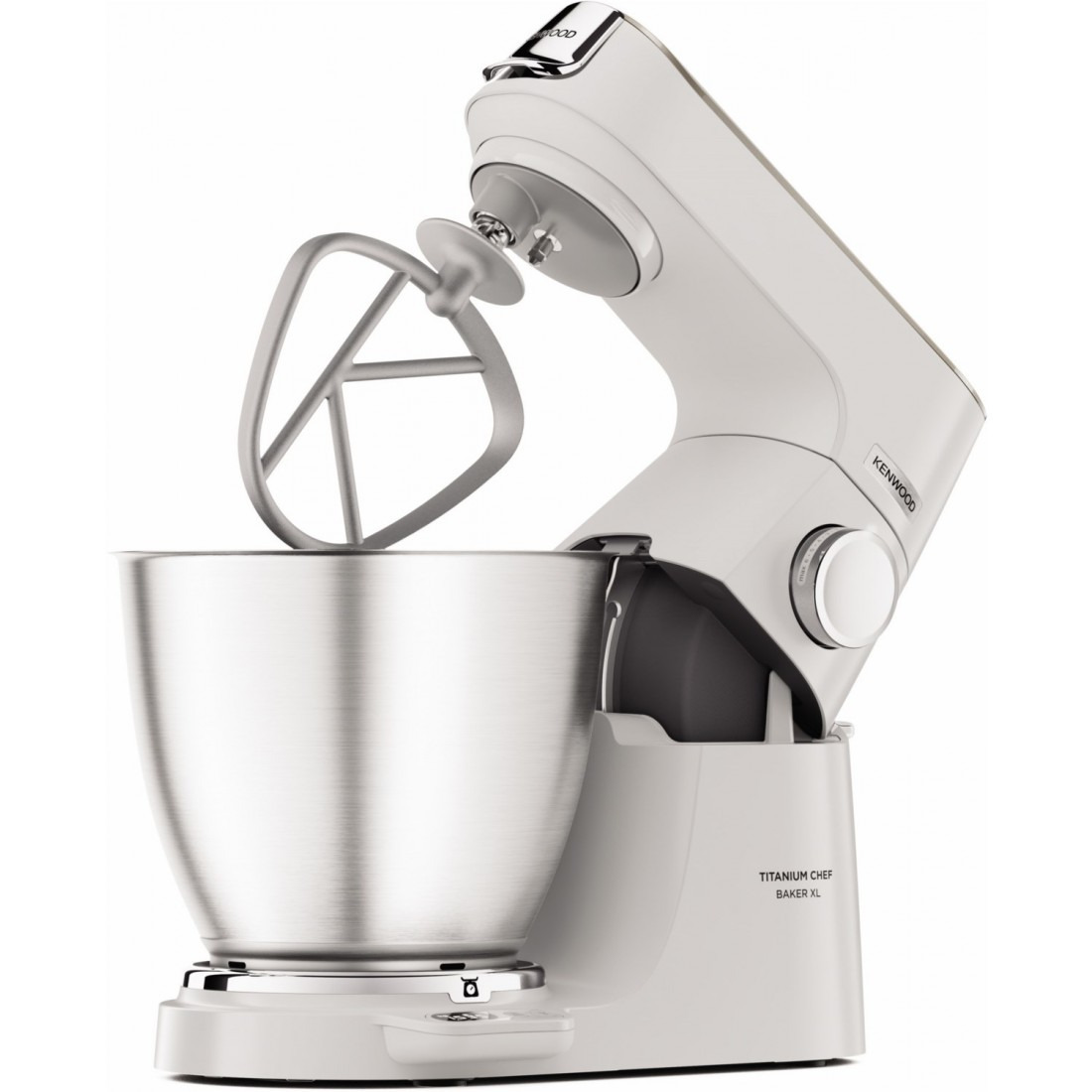 Kenwood Titanium Chef Baker XL KVL65.001WH Κουζινομηχανή 1200W με Ανοξείδωτο Κάδο 7lt - Image 3