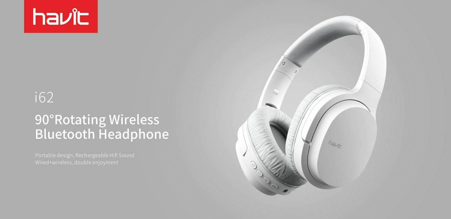 Havit I62 Bluetooth / 3.5mm με 8 ώρες Λειτουργίας Λευκά - Image 9