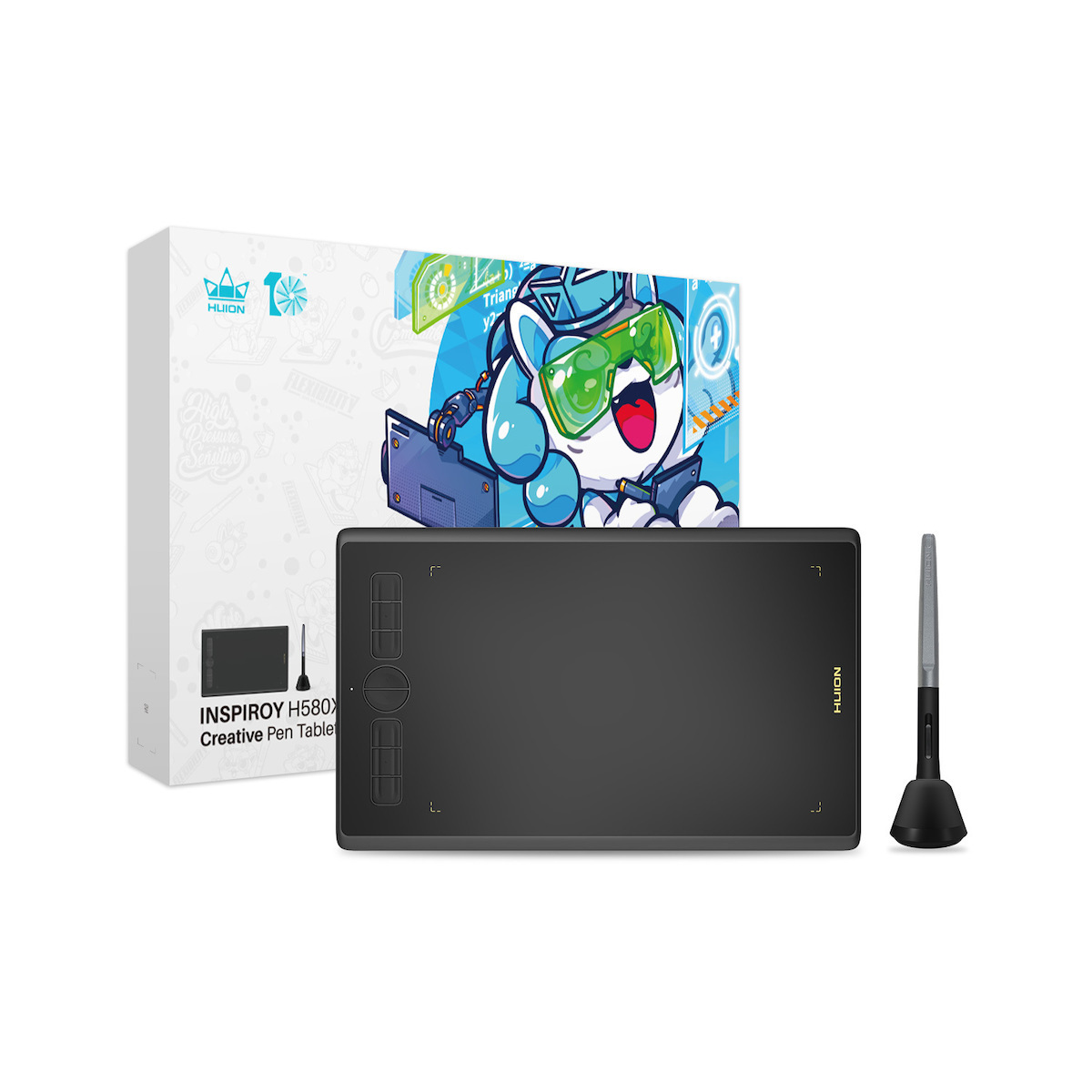 Huion Inspiroy H580X Γραφίδα Σχεδίασης χωρίς Οθόνη - Image 11