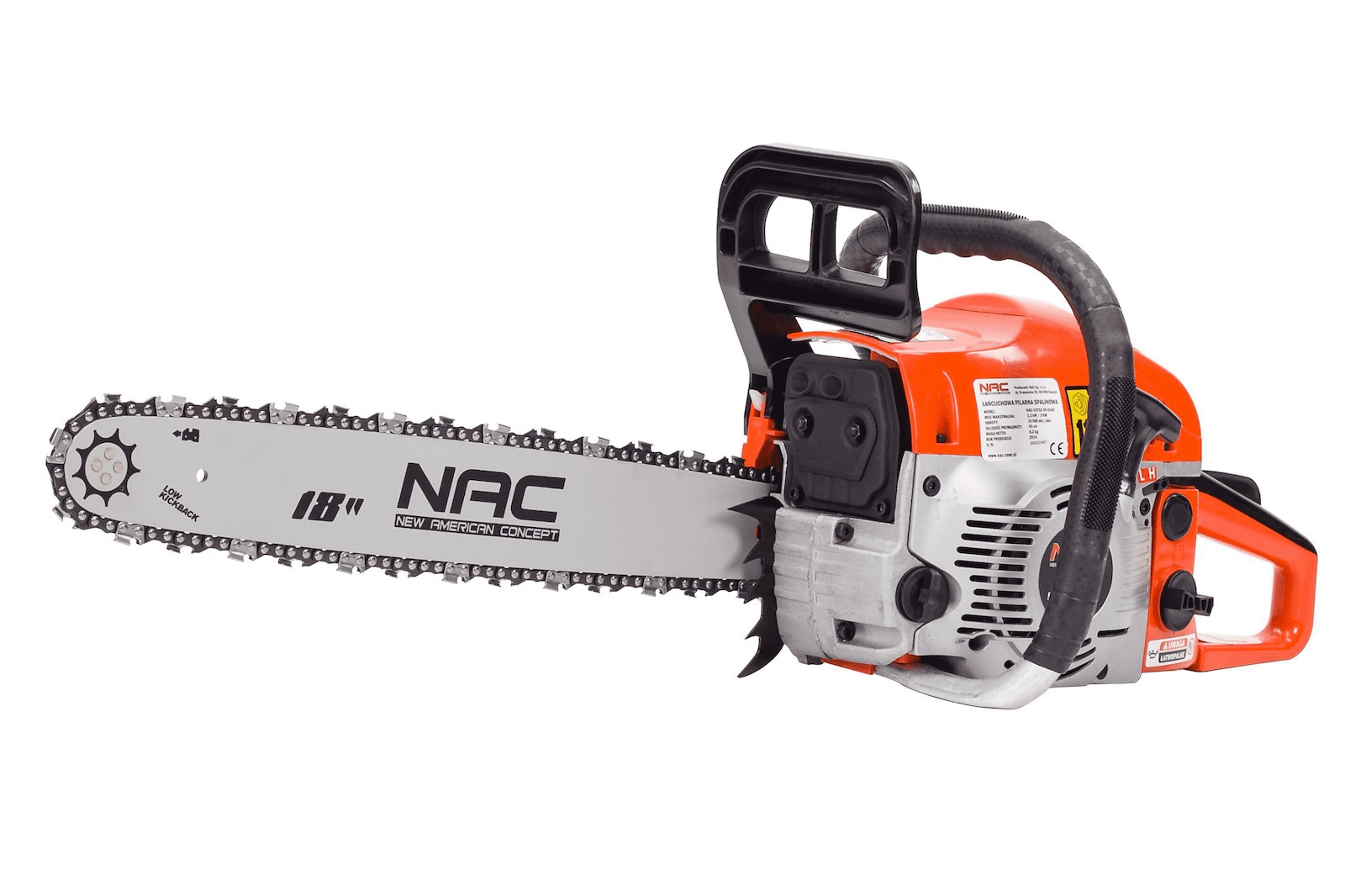 NAC CST52-45-01AC Αλυσοπρίονο Βενζίνης 3hp - Image 2