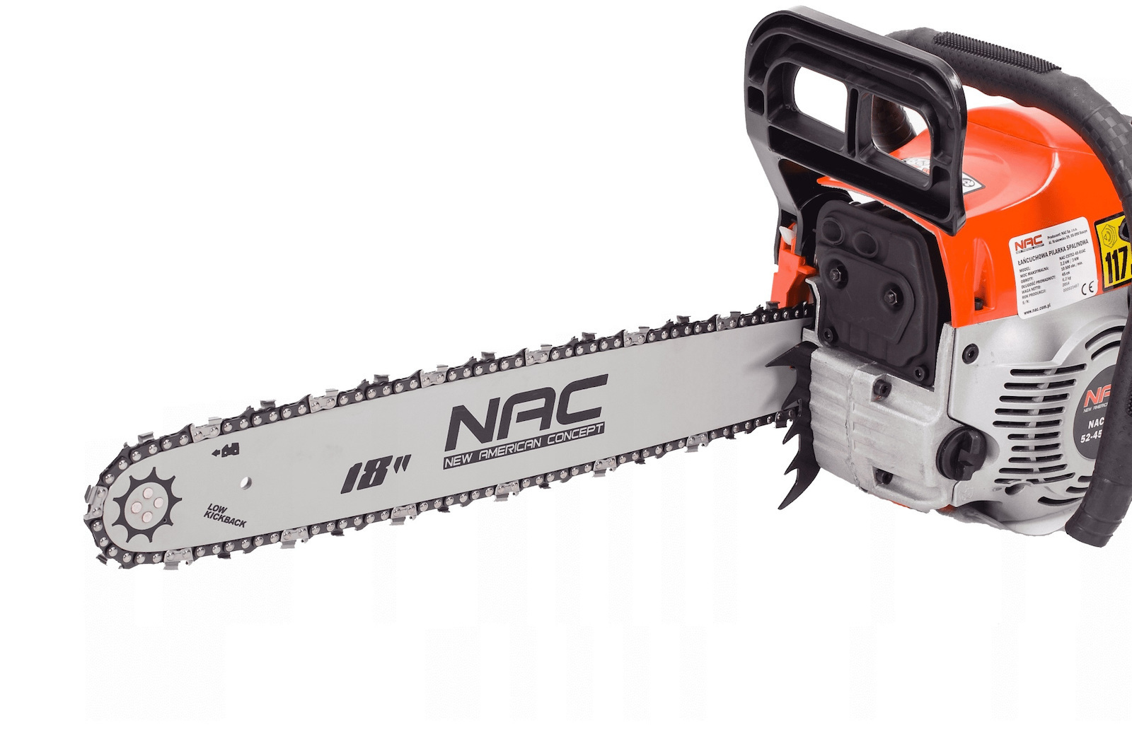 NAC CST52-45-01AC Αλυσοπρίονο Βενζίνης 3hp - Image 4