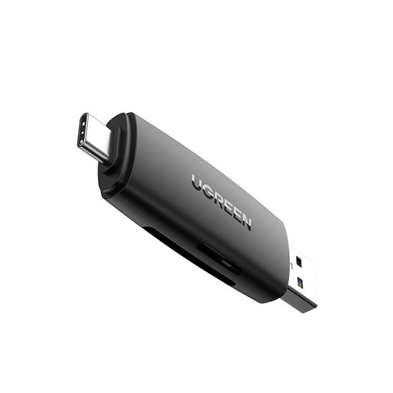 Ugreen CM304 Card Reader USB 2.0 Type-C για SD/microSD - Image 2