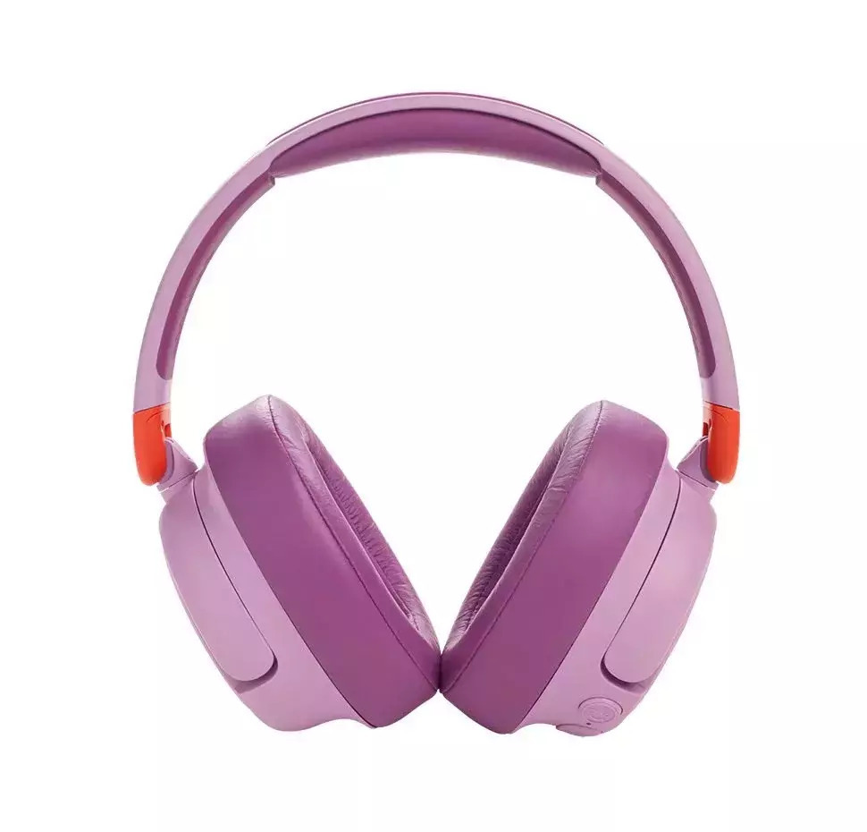 JBL JR460NC Ασύρματα / Ενσύρματα Παιδικά Over Ear Ακουστικά με 20 ώρες Λειτουργίας και Quick Charge Ροζ - Image 2