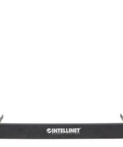 Alternative view of Intellinet Network Rack, Open Frame (Desktop), 8U, Flatpack, Black, 19"