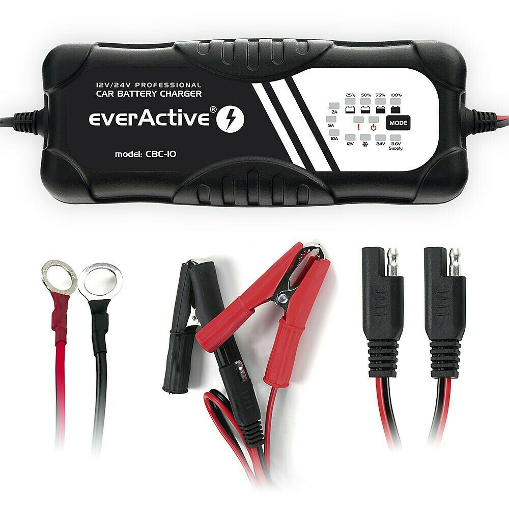 everActive CBC-10 V2 Φορτιστής Μπαταρίας 12/24V - Image 4