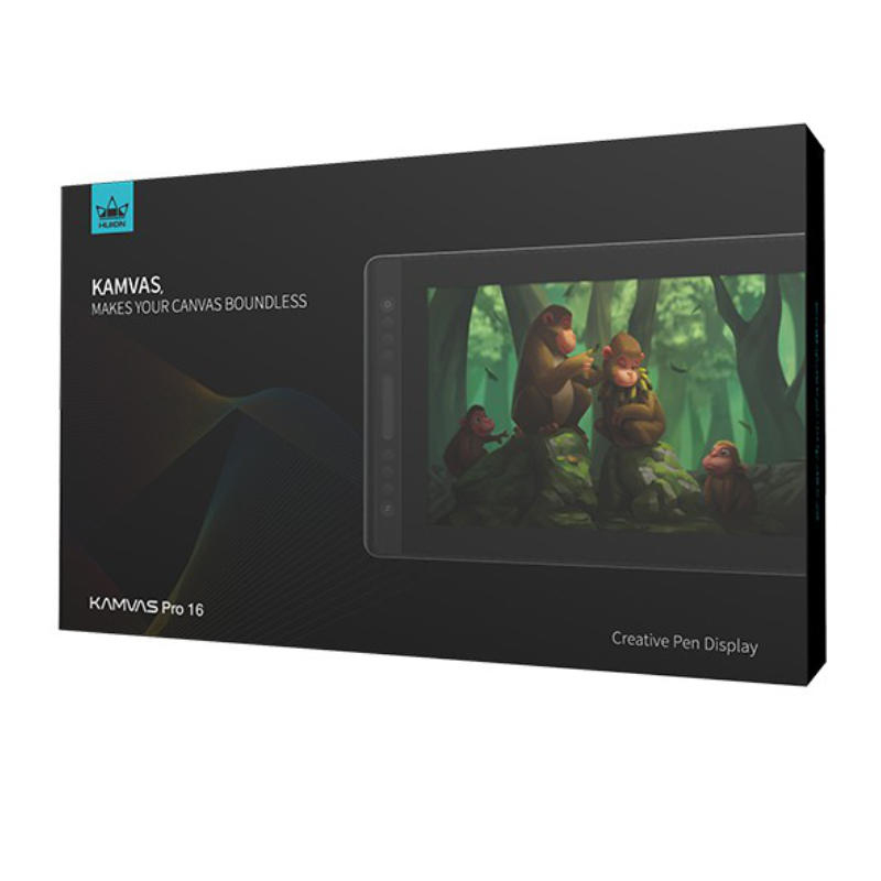Huion Kamvas Pro 16 Γραφίδα Σχεδίασης με Όθονη FHD 15.6" - Image 2