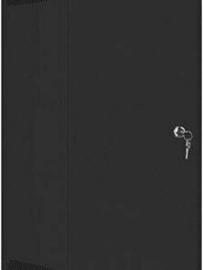 Lanberg Επιτοίχια Καμπίνα Rack 12U 28x31x60.3cm Μαύρο WF10-2312-00B