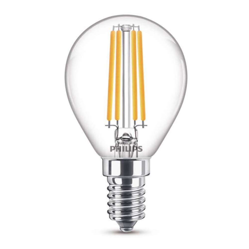 Philips Λάμπα LED 6.5W 80mm για Ντουί E14 και Σχήμα P45 Θερμό Λευκό 806lm 929002028555