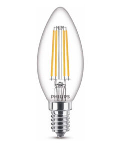 Philips Λάμπα LED 6.5W για Ντουί E14 και Σχήμα B35 Θερμό Λευκό 806lm 929002028055