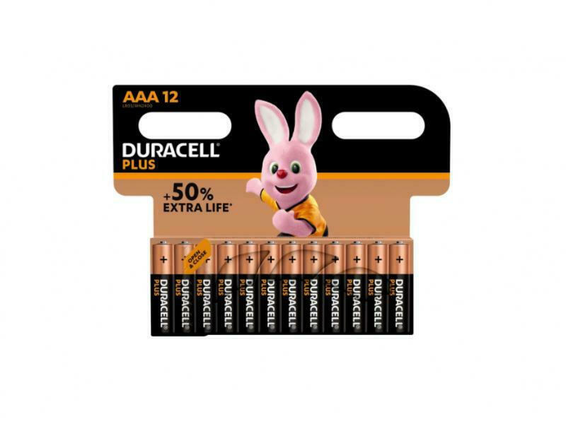 Duracell Plus AAA 1.5V 12τμχ