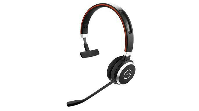 Jabra Evolve 65 SE MS Mono Ασύρματα On Ear Multimedia Ακουστικά με μικροφωνο και σύνδεση USB-A