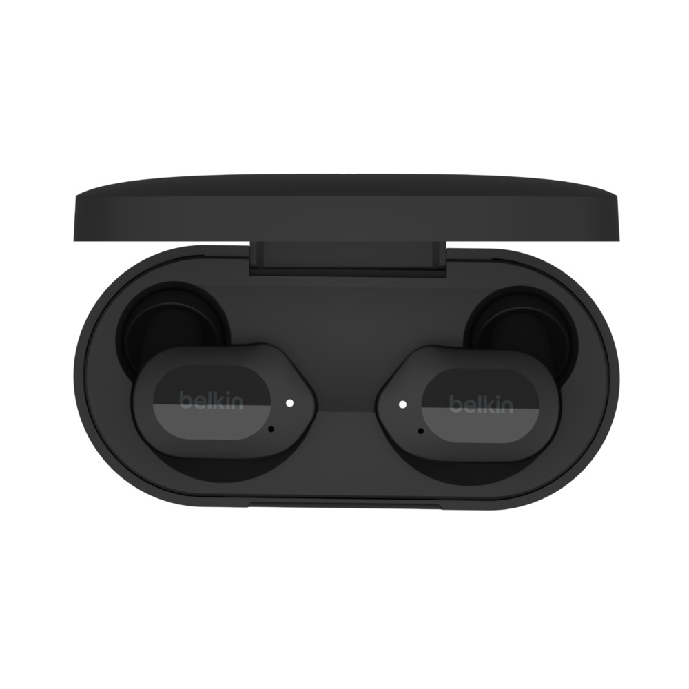 Belkin Soundform Play True In-ear Bluetooth Handsfree Ακουστικά με Αντοχή στον Ιδρώτα και Θήκη Φόρτισης Μαύρα - Image 4