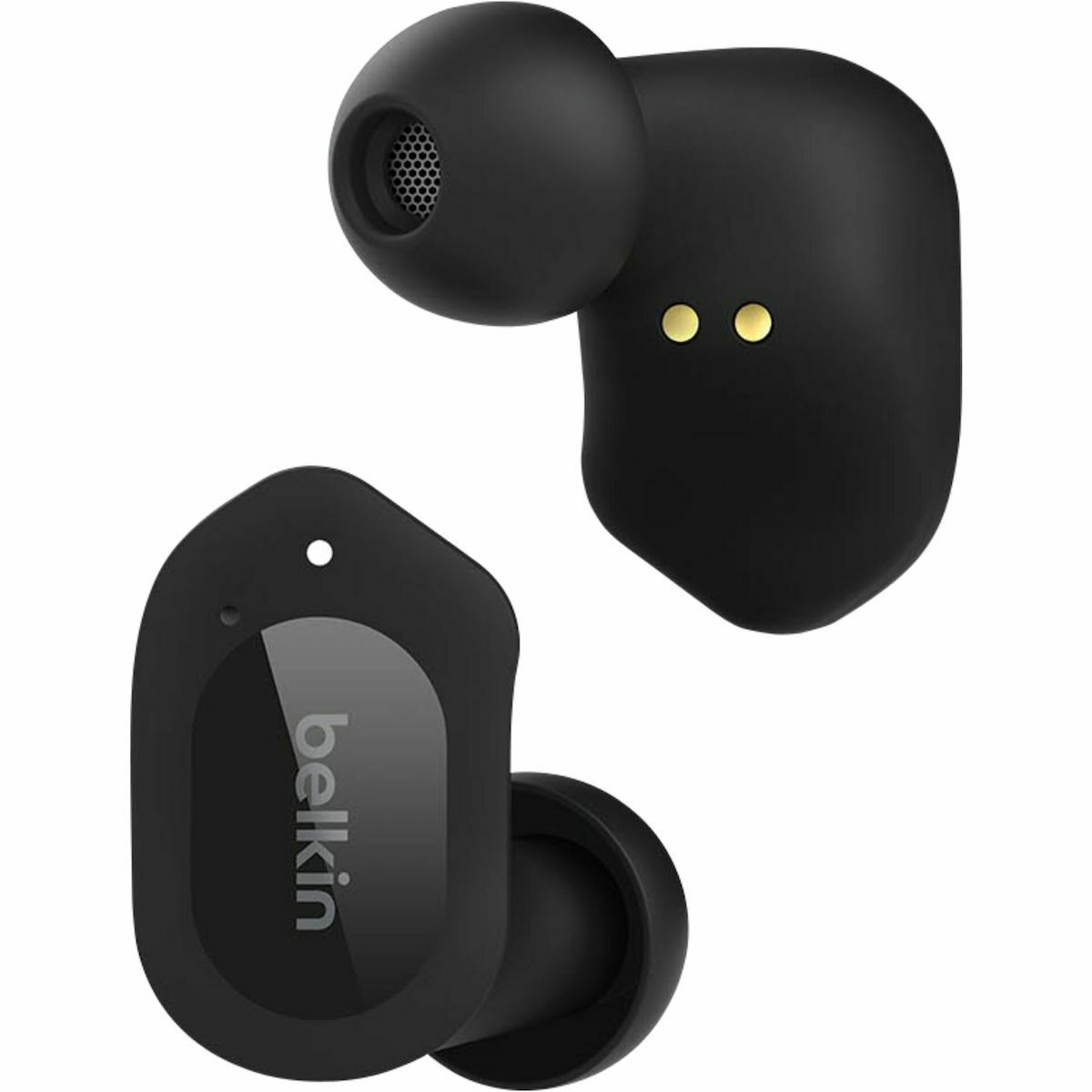 Belkin Soundform Play True In-ear Bluetooth Handsfree Ακουστικά με Αντοχή στον Ιδρώτα και Θήκη Φόρτισης Μαύρα