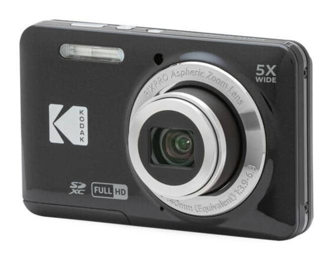 Kodak Pixpro FZ55 Compact Φωτογραφική Μηχανή 16MP Οπτικού Ζουμ 5x Μαύρη - Image 2