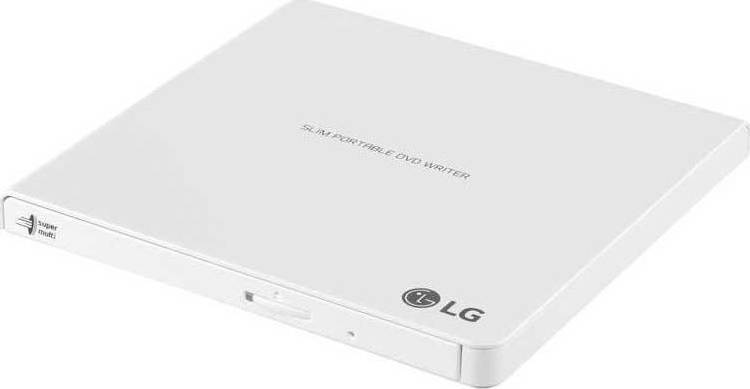 Hitachi-LG Data Storage Εξωτερικός Οδηγός Εγγραφής/Ανάγνωσης CD/DVD για Laptop / Desktop Λευκό GP57EW40.AHLE10B - Image 5