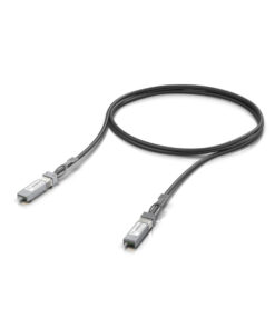 Ubiquiti Direct Attach Copper Καλώδιο Δικτύου Ethernet 1m Μαύρο (UACC-DAC-SFP10-1M)