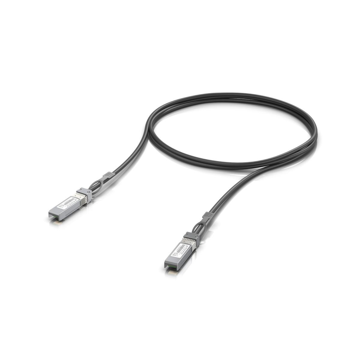 Ubiquiti Direct Attach Copper Καλώδιο Δικτύου Ethernet 1m Μαύρο (UACC-DAC-SFP10-1M)