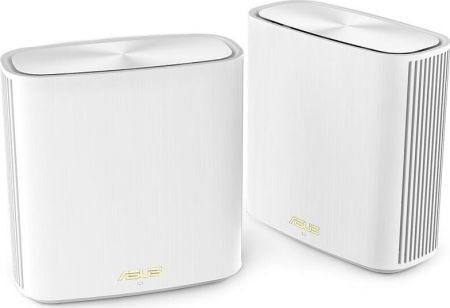 Asus ZenWiFi XT9 White WiFi Mesh Network Access Point Wi‑Fi 6 Tri Band (2.4 & 5 & 5GHz) σε Διπλό Kit