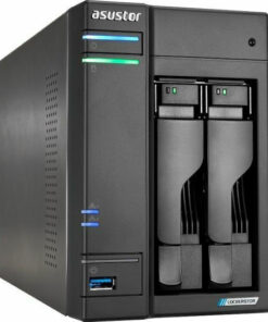 Asustor Lockerstor 2 Gen2 (AS6702T) NAS με 2 θέσεις για HDD/M.2/SSD