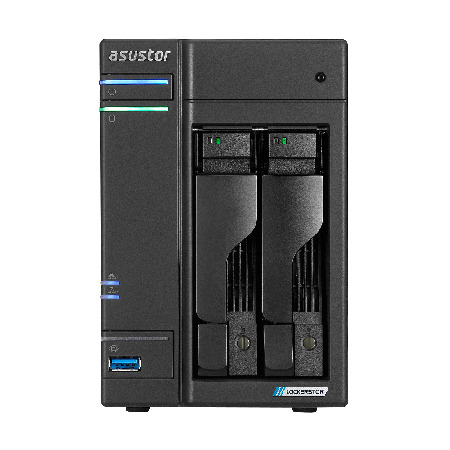 Asustor Lockerstor 2 Gen2 (AS6702T) NAS με 2 θέσεις για HDD/M.2/SSD - Image 2