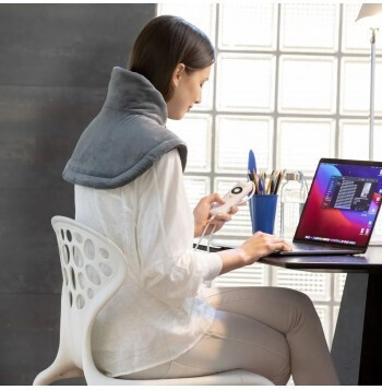 Imetec Intellisense Cervical Ηλεκτρική Θερμοφόρα Αυχένα-Ώμων Γκρι 52x47εκ. - Image 6