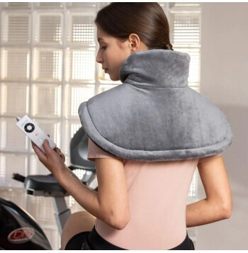 Imetec Intellisense Cervical Ηλεκτρική Θερμοφόρα Αυχένα-Ώμων Γκρι 52x47εκ. - Image 4