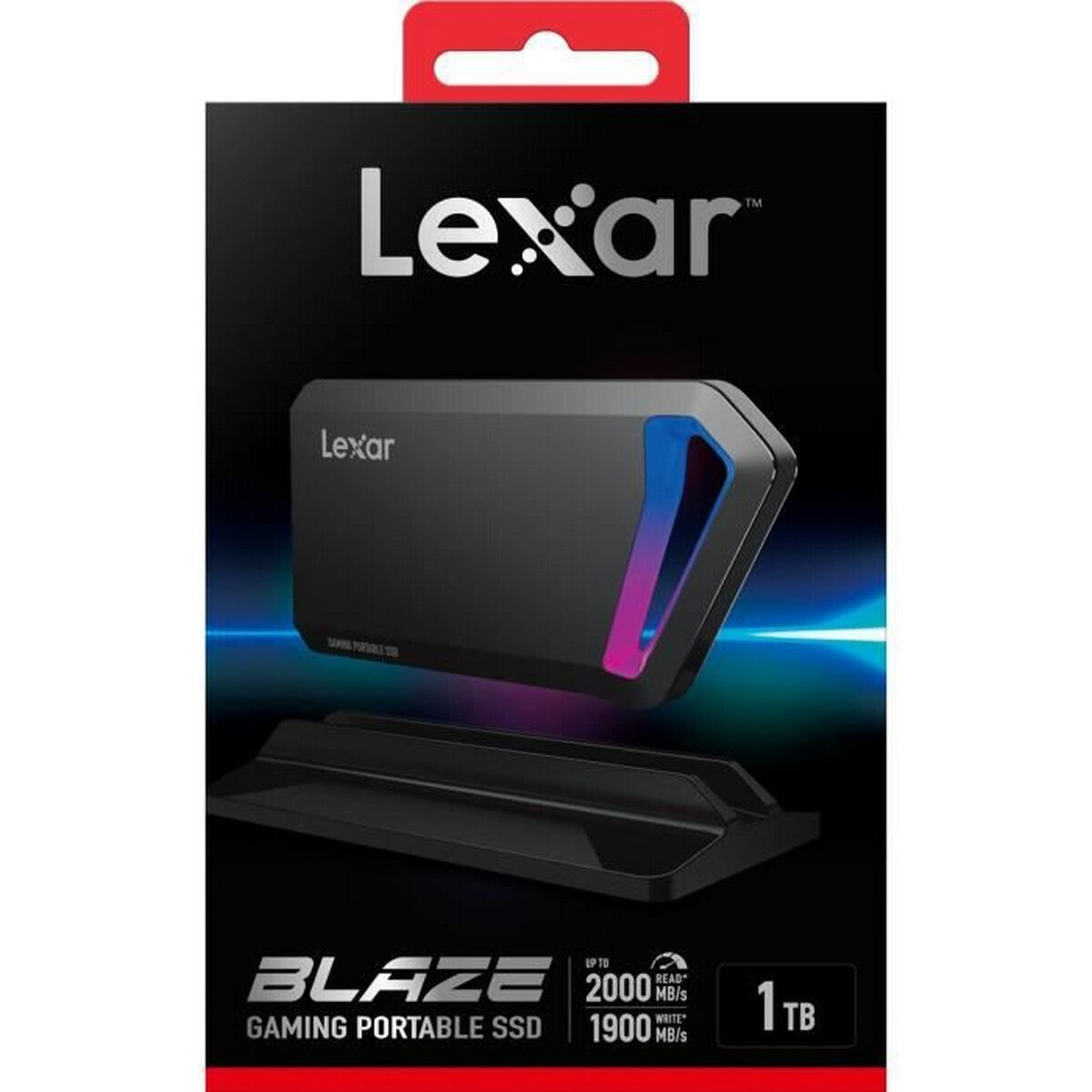 Lexar SL660 Blaze USB 3.2 Εξωτερικός SSD 1.0TB 2.5" Graphite Grey - Image 4