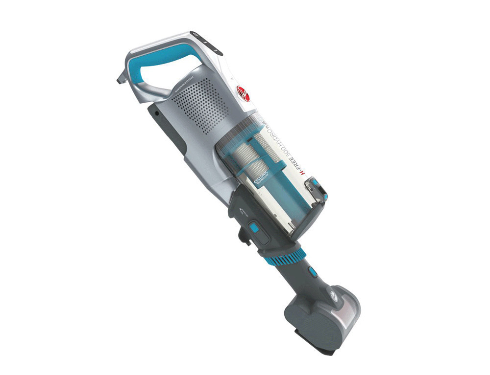 Hoover H-FREE 500 Hydro Plus HF522YSP 011 Επαναφορτιζόμενη 2 σε 1 Μπλε - Image 8