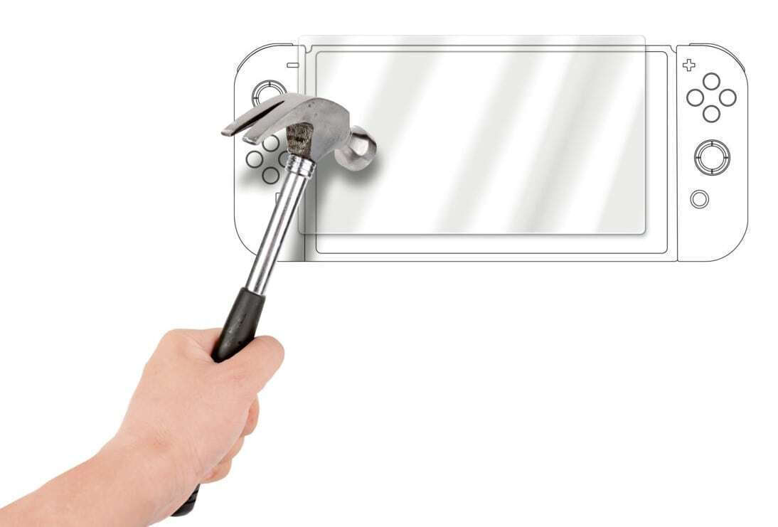 Bigben Interactive Tempered Glass Προστατευτικό Οθόνης για Switch OLED σε Διάφανο χρώμα - Image 4