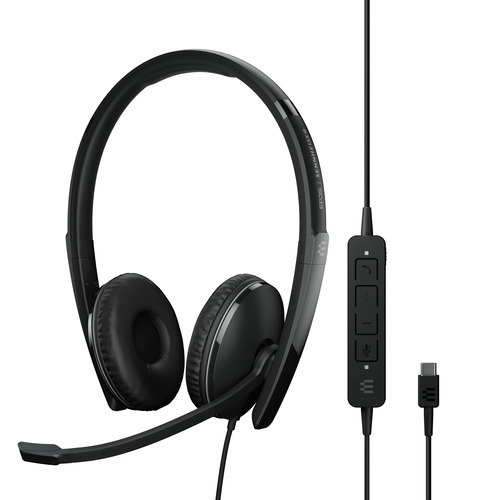 Epos Adapt 165T USB-C II On Ear Multimedia Ακουστικά με μικροφωνο