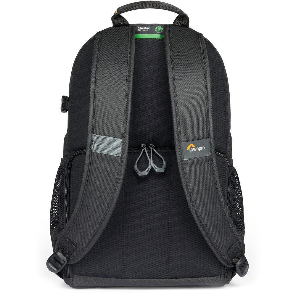 Lowepro Τσάντα Πλάτης Φωτογραφικής Μηχανής Adventura BP 150 III σε Μαύρο Χρώμα - Image 3