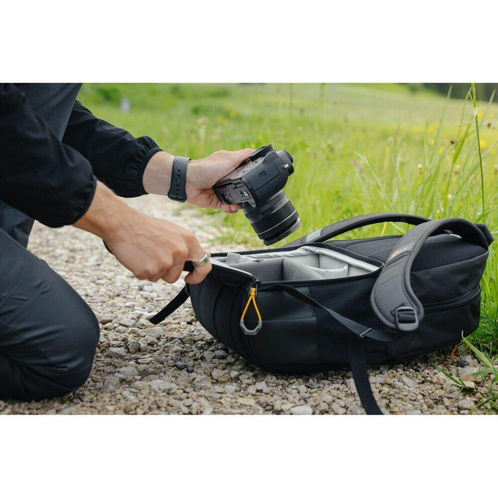 Lowepro Τσάντα Πλάτης Φωτογραφικής Μηχανής Adventura BP 150 III σε Μαύρο Χρώμα - Image 8