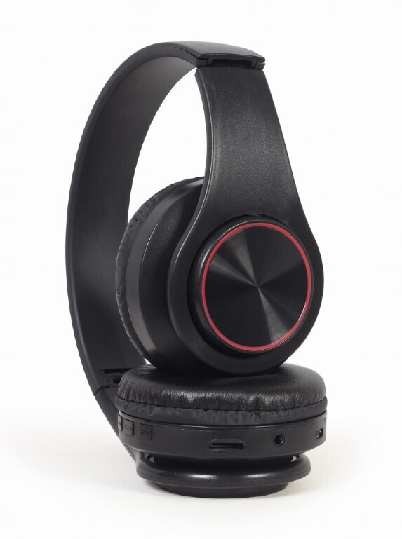 Gembird BHP-LED-01 Bluetooth / 3.5mm με 4 ώρες Λειτουργίας Μαύρα - Image 5