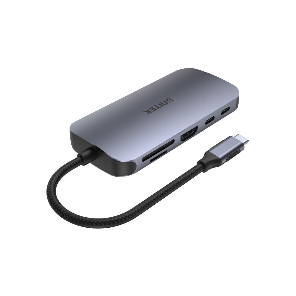 Unitek N9+ USB-C Docking Station με HDMI 4K PD Ethernet - Image 2