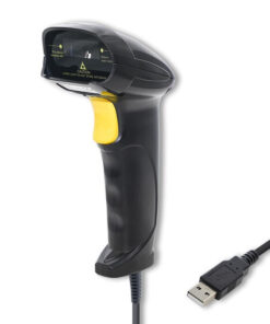 Qoltec Scanner Χειρός Ενσύρματο με Δυνατότητα Ανάγνωσης 1D Barcodes 50876