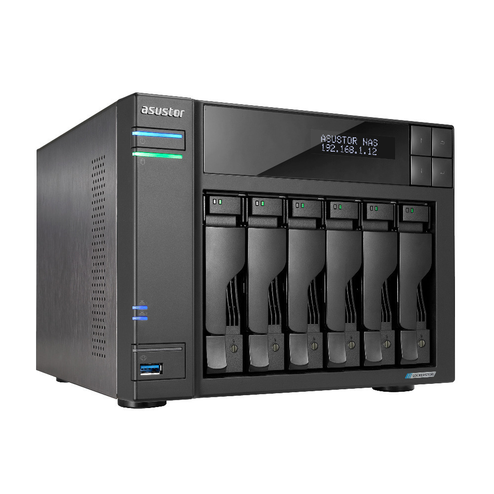 Asustor Lockerstor 6 Gen2 (AS6706T) NAS με 6 θέσεις για HDD/M.2/SSD - Image 2