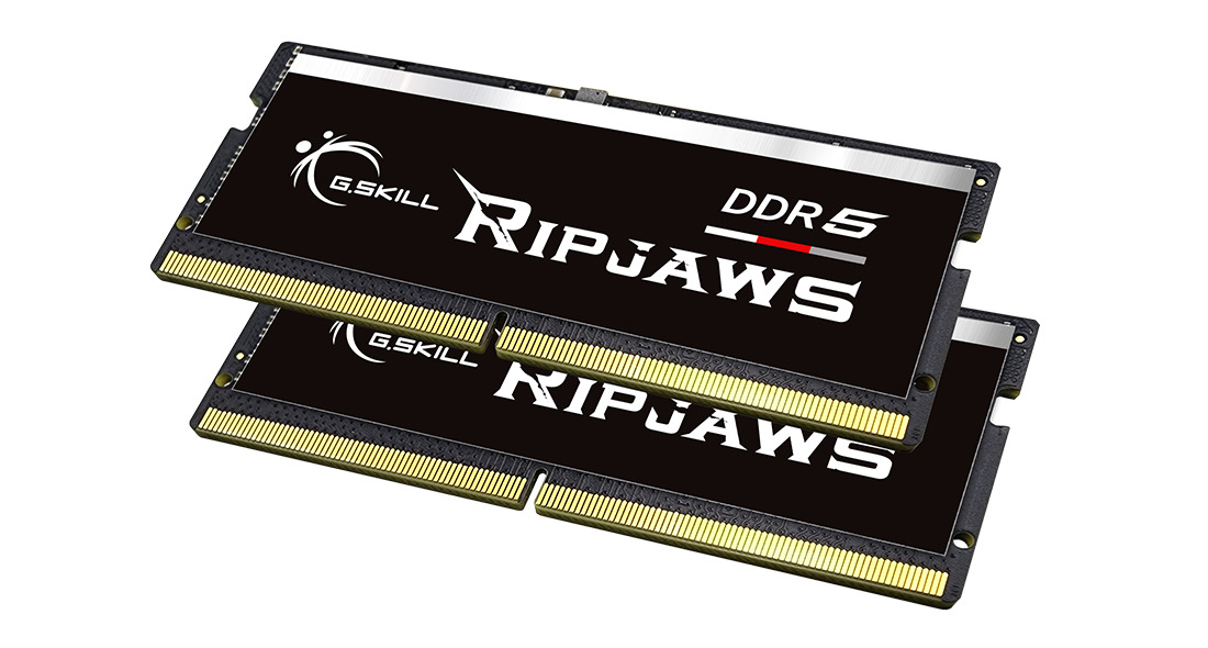 G.Skill Ripjaws DDR5 32GB RAM με 2x16GB Modules και Ταχύτητα 4800 για Laptop F5-4800S3434A16GX2-RS - Image 2
