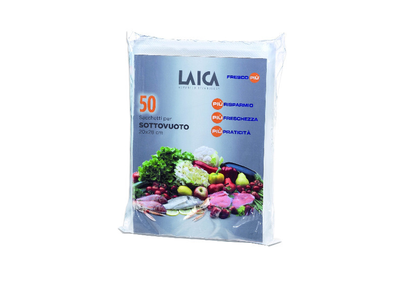 Laica VT Λείες Σακούλες για Συσκευές Vacuum 200x280mm 50τμχ