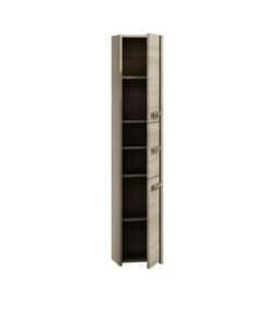 Alternative view of Topeshop S33 Στήλη Μπάνιου Τοίχου Μ30xΒ30xΥ170cm Sonoma