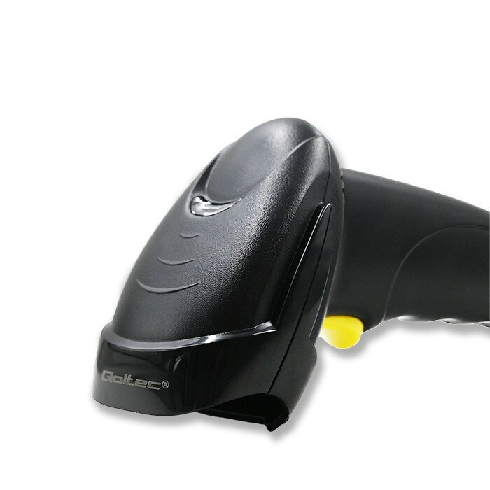Qoltec Scanner Χειρός Ενσύρματο με Δυνατότητα Ανάγνωσης 1D Barcodes 50876 - Image 2
