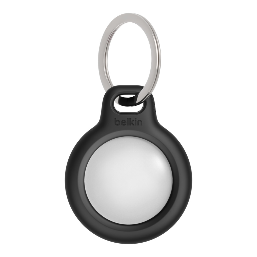 Belkin MSC001btBK Θήκη Μπρελόκ Σιλικόνης για AirTag σε Μαύρο χρώμα 4τμχ - Image 4