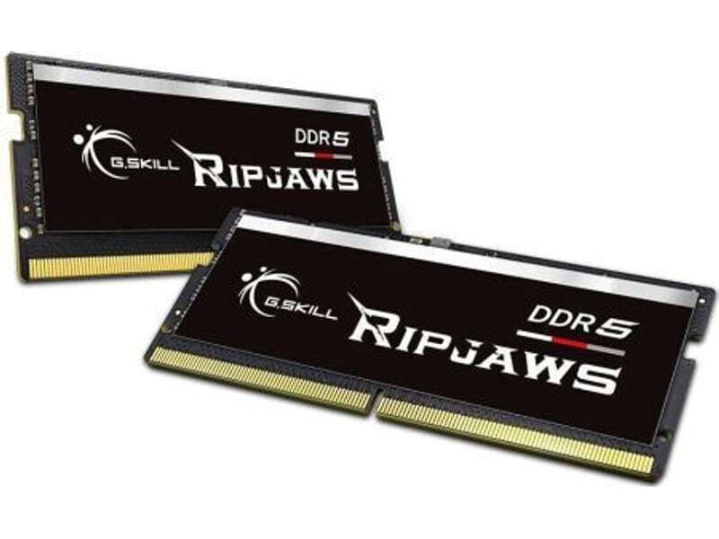 G.Skill Ripjaws DDR5 32GB RAM με 2x16GB Modules και Ταχύτητα 4800 για Laptop F5-4800S3434A16GX2-RS
