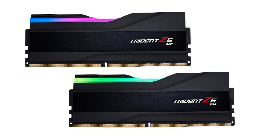 G.Skill Trident Z5 RGB DDR5 32GB RAM με 2x16GB Modules και Ταχύτητα 7800 για Desktop F5-7800J3646H16GX2-TZ5RK - Image 2