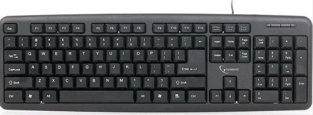 Gembird KB-U-103 Αγγλικό US