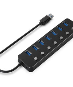 Gembird USB 3.1 Hub 7 Θυρών με σύνδεση USB-A & Θύρα Φόρτισης